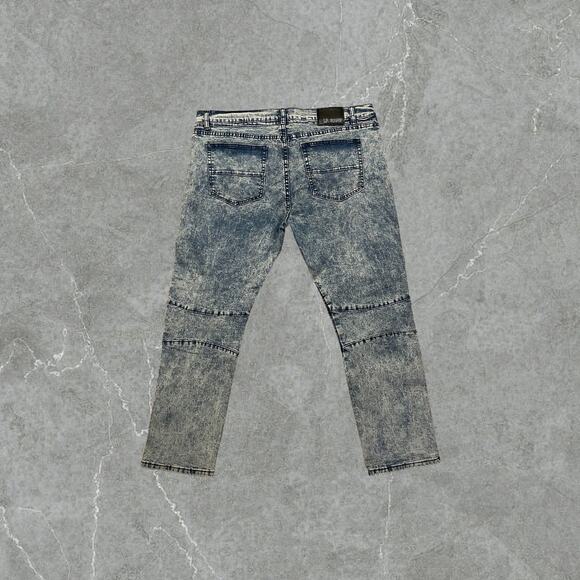 Ribbed Motorcycle Jeans - Picture 2 of 3